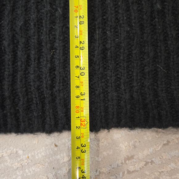 N:Philanthropy Long Cardigan Sweater Mohair Wool Black White Stripe XS Small - Picture 8 of 8